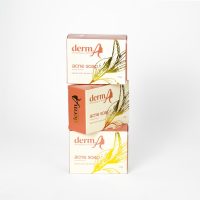 DERM.A Acne Soap 135g x 3 Bundle (Medical Grade Skin Care)